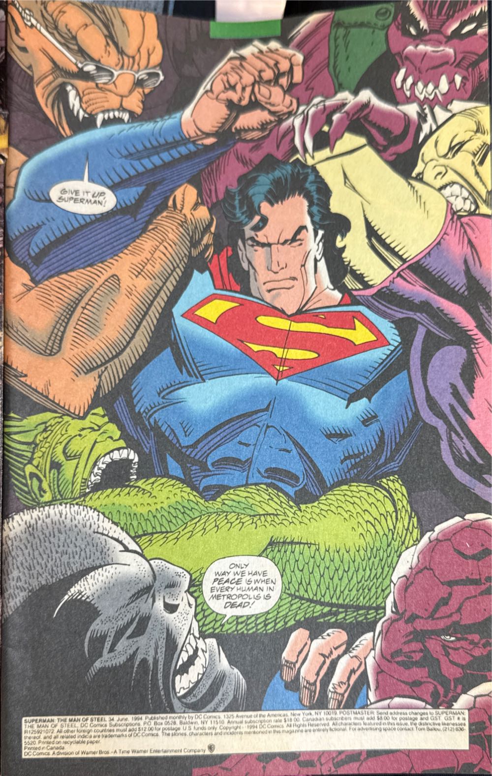 Superman The Man Of Steel The Battle For Metropolis  vinyl figure collectible - Main Image 2