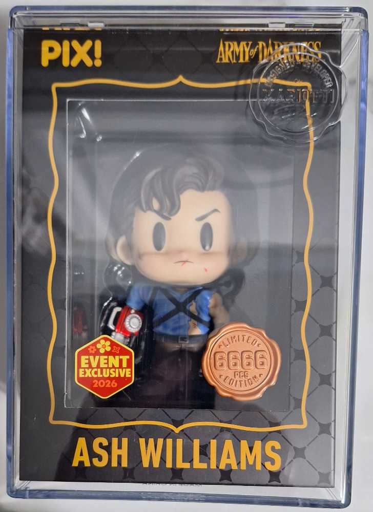 Thrilljoy Pix Army Of Darkness Event Exclusive Ash Williams w/ Possible Chase  vinyl figure collectible - Main Image 4