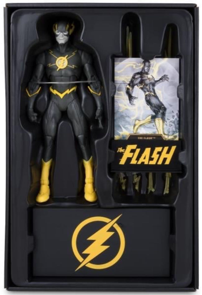 DC Gold Label DC Rebirth: The Flash (Black & White Accent Edition)  vinyl figure collectible [Barcode 787926170436] - Main Image 2