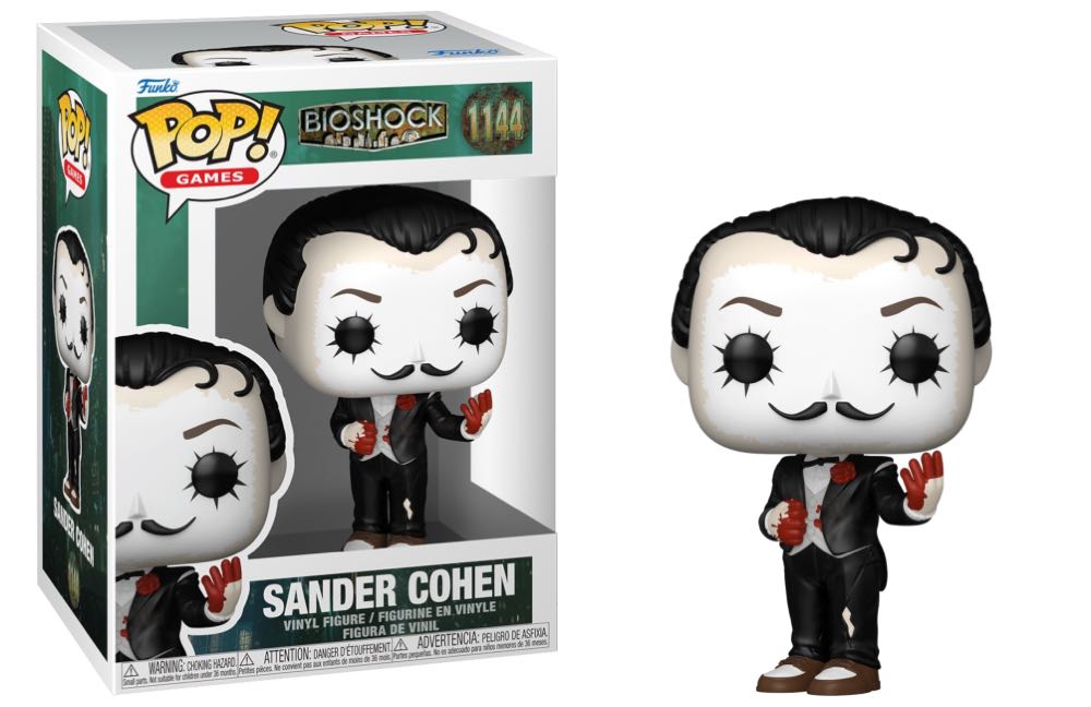 Sander Cohen - Bioshock vinyl figure collectible [Barcode 889698908313] - Main Image 2