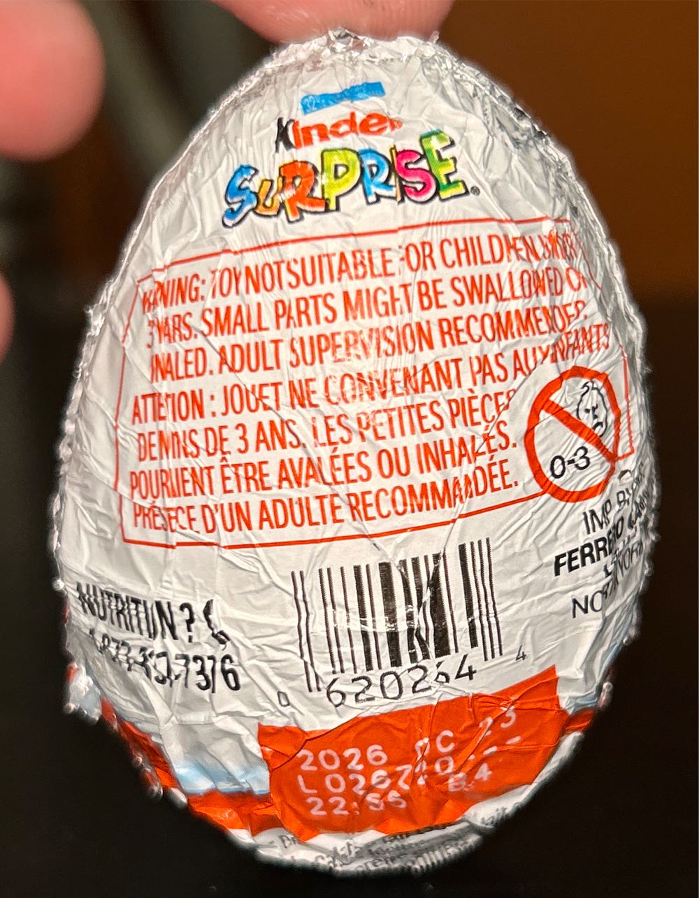 Ferrero Go All In Canada Egg  vinyl figure collectible - Main Image 3