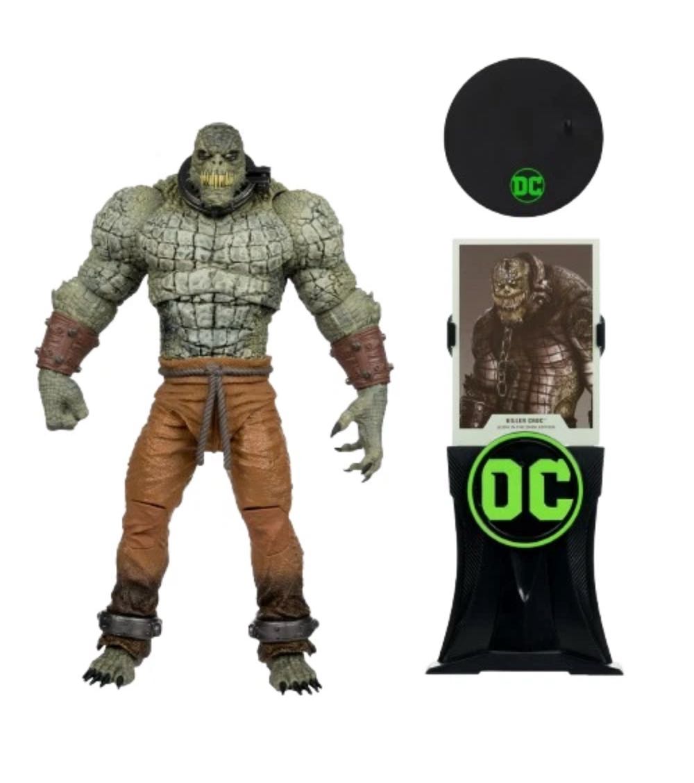 DC Gold Label Batman Arkham Asylum: Killer Croc (Glow In The Dark Edition)  vinyl figure collectible [Barcode 787926172195] - Main Image 2