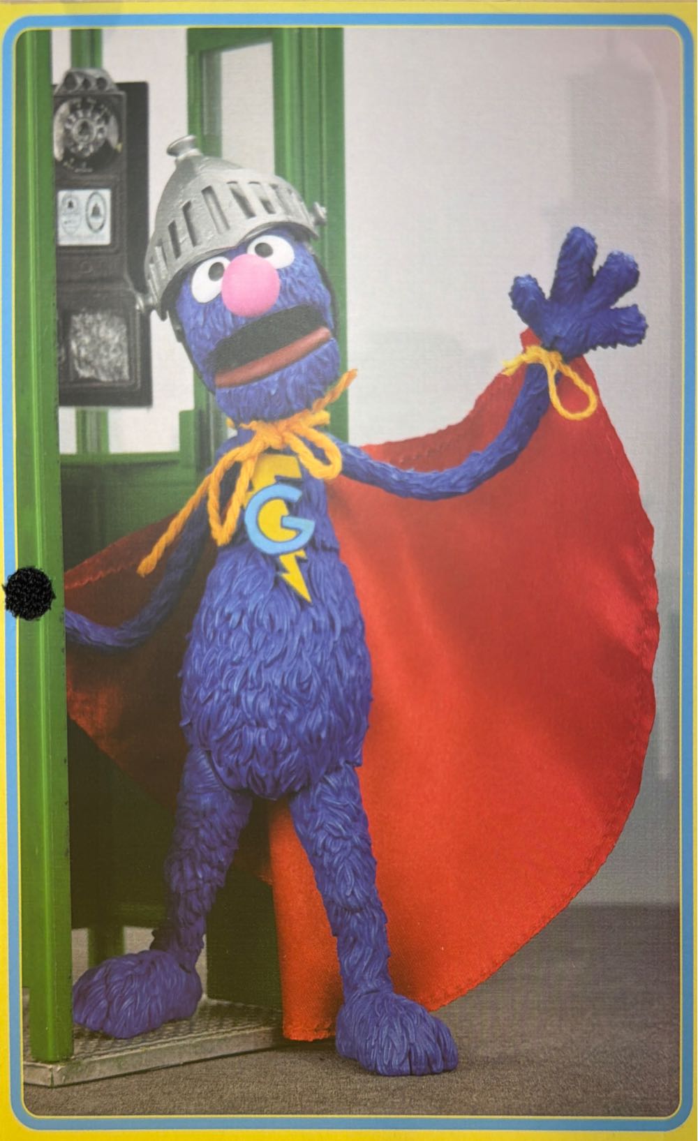 Neca Sesame Street Super Grover Target Haulathon New Volume 4 Action Featuring The Letters  vinyl figure collectible [Barcode 634482086247] - Main Image 3