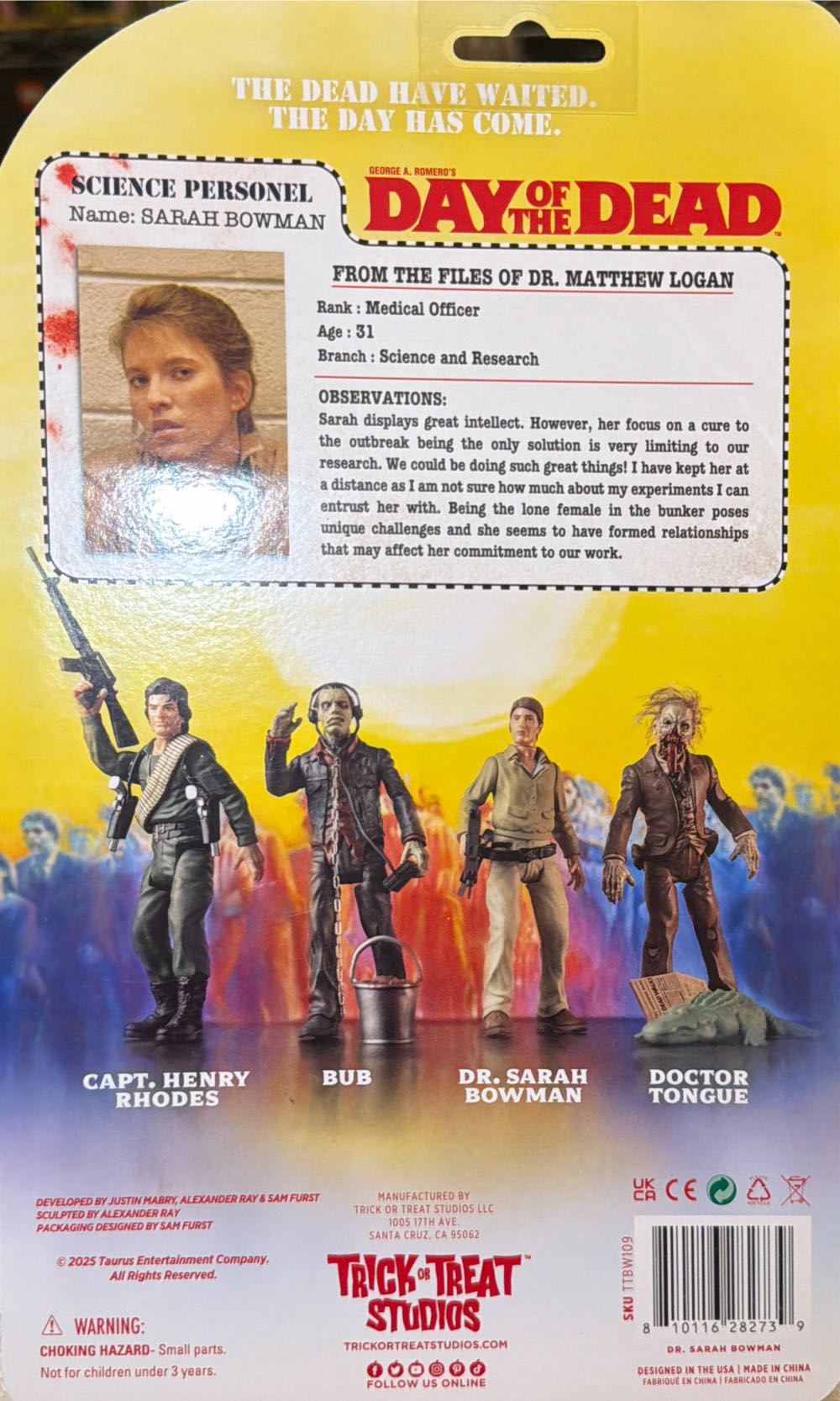 Dr. Sarah Bowman  vinyl figure collectible [Barcode 810116282739] - Main Image 2