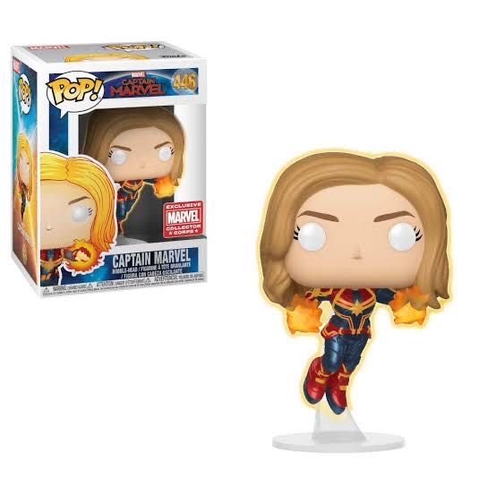 Captain Marvel - Captain Marvel vinyl figure collectible [Barcode 889698375092] - Main Image 2