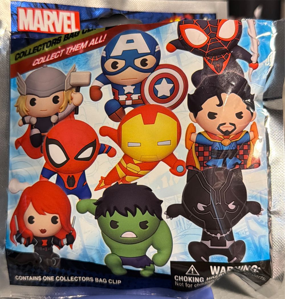 Marvel Bag Clip  vinyl figure collectible [Barcode 077764687600] - Main Image 2