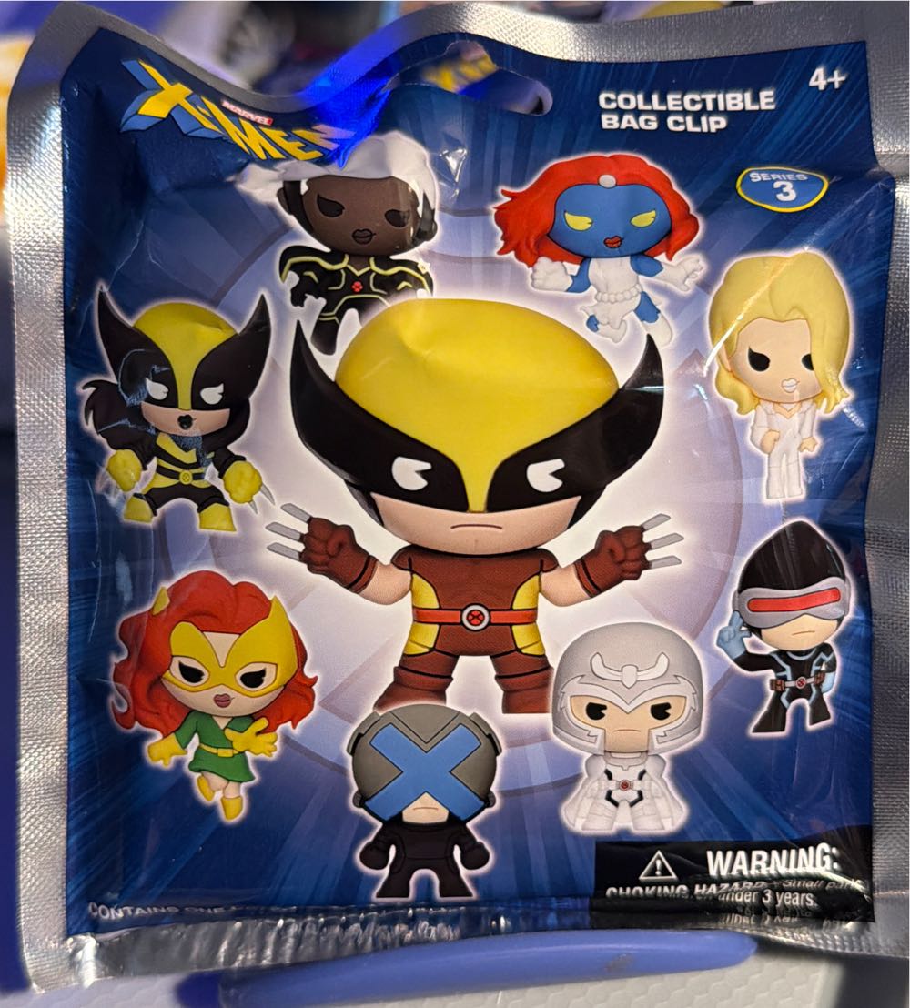 X-Men Bag Clips  vinyl figure collectible [Barcode 077764692253] - Main Image 2