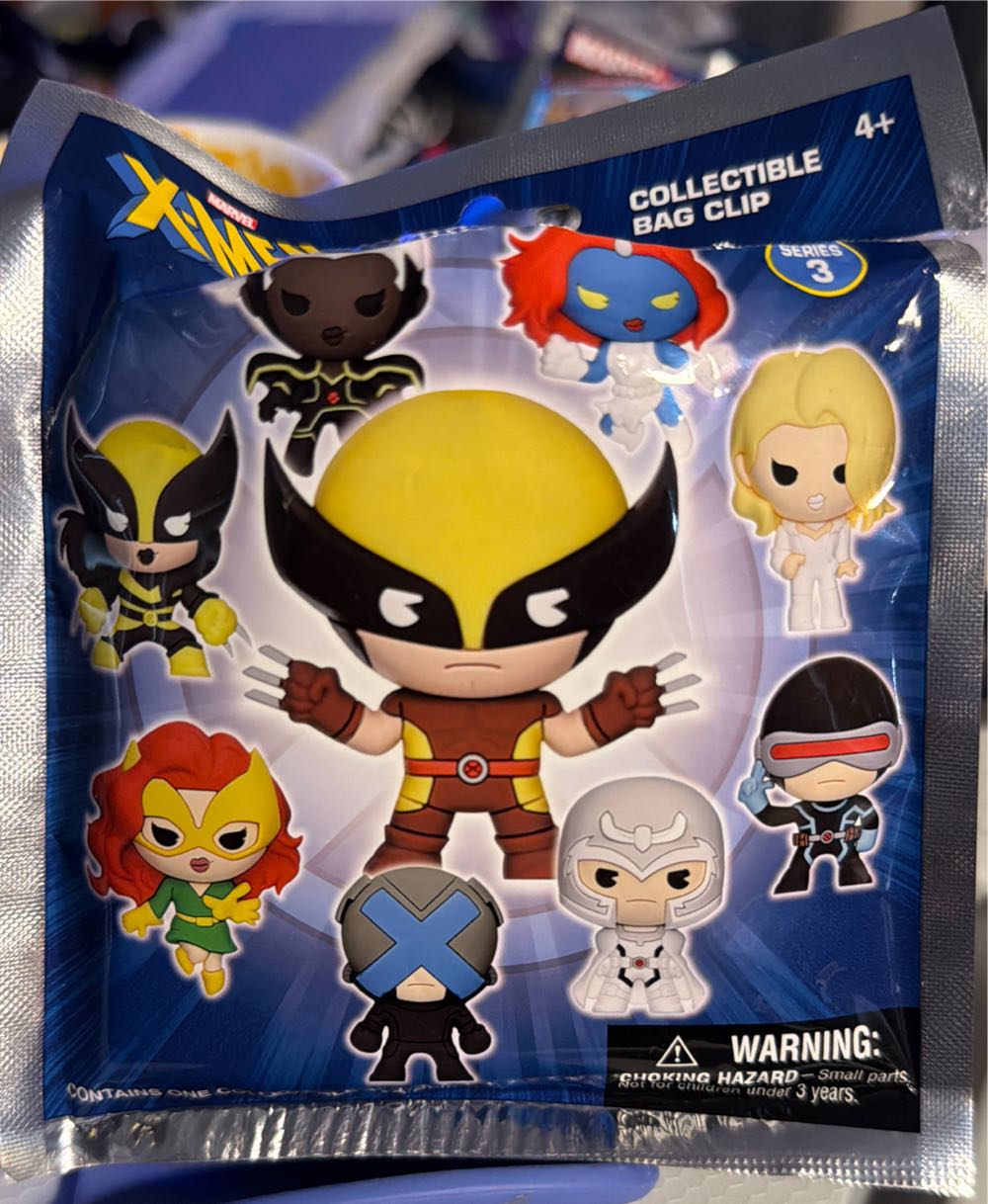 X-Men Bag Clips  vinyl figure collectible [Barcode 077764692253] - Main Image 2