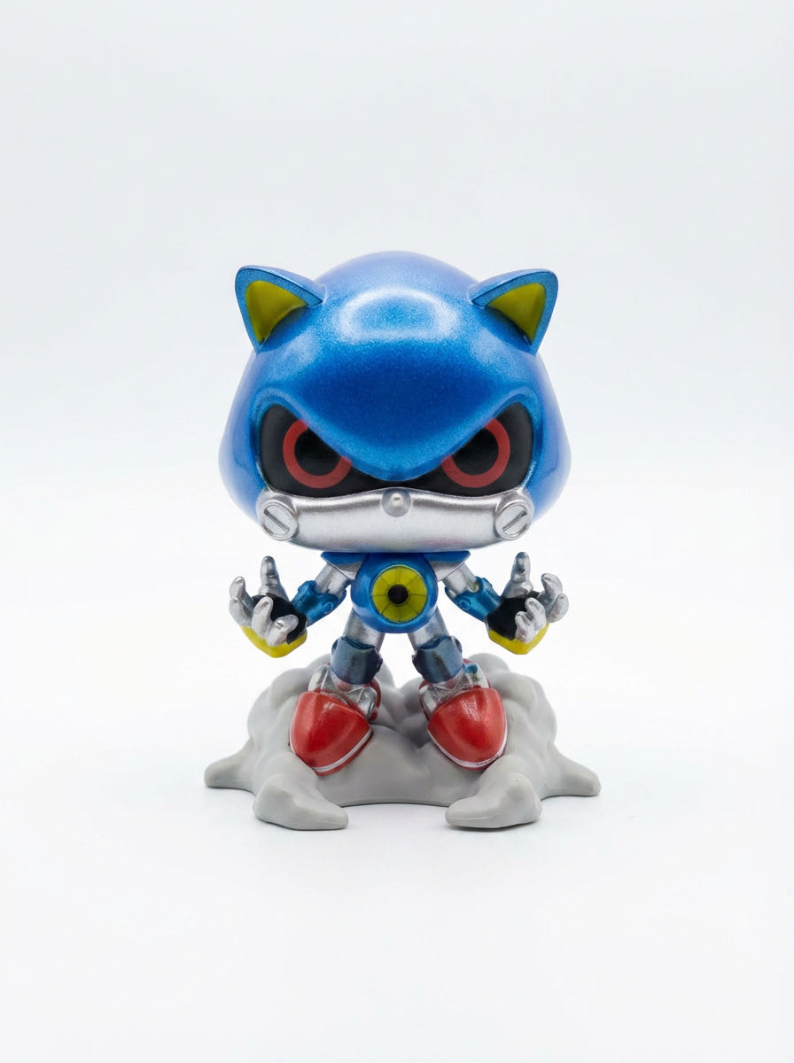 metal sonic - Sonic the Hedgehog vinyl figure collectible [Barcode 889698878685] - Main Image 2
