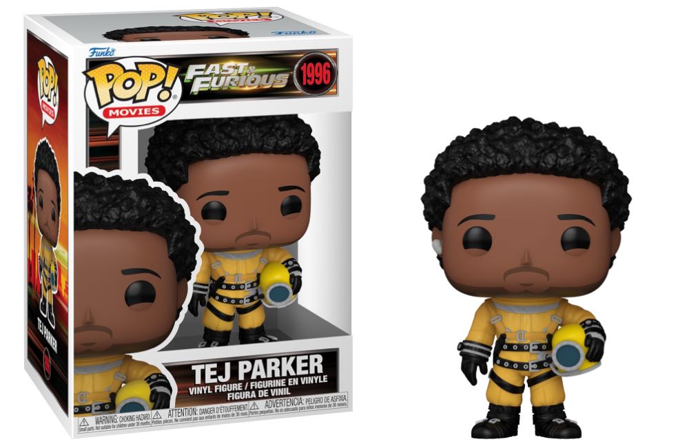 Tej Parker - Fast and Furious vinyl figure collectible [Barcode 889698904957] - Main Image 2