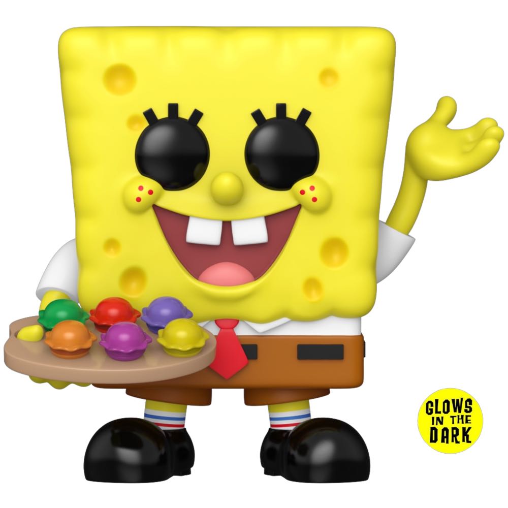 Spongebob with Pretty Patties - SpongeBob SquarePants vinyl figure collectible [Barcode 889698920094] - Main Image 3