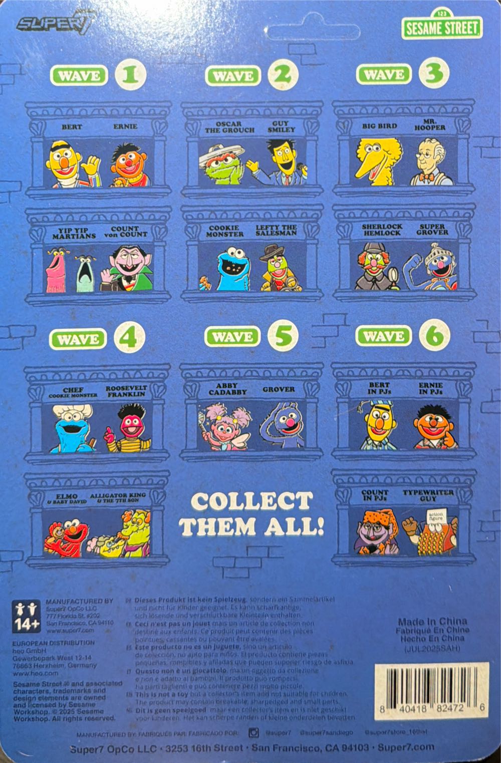 Count von Count  vinyl figure collectible [Barcode 840418824726] - Main Image 2