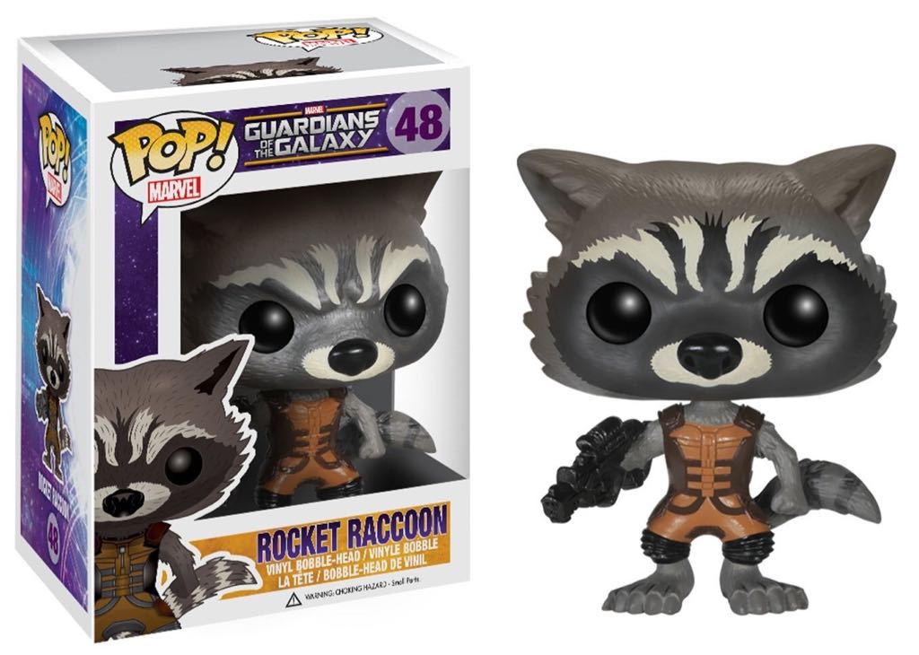 Rocket Raccoon  - Guardians of the Galaxy vinyl figure collectible - Main Image 1