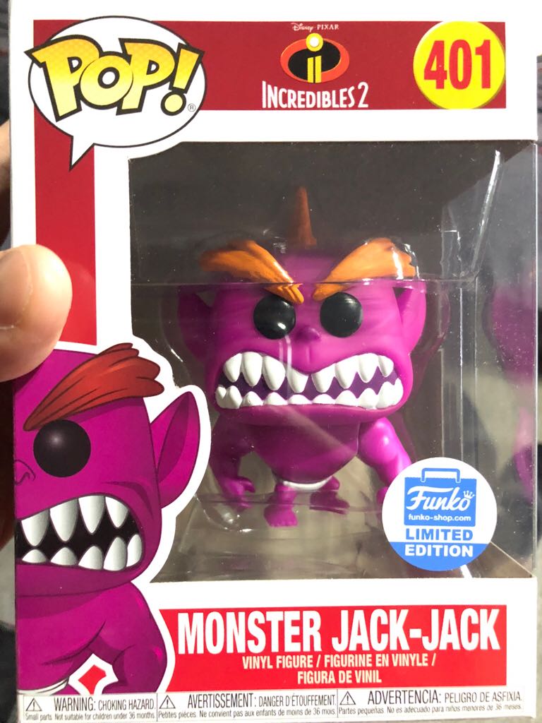 Monster Jack-Jack - The Incredibles vinyl figure collectible [Barcode 889698292054] - Main Image 1