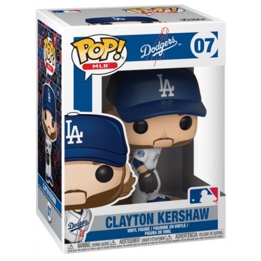Clayton Kershaw - MLB vinyl figure collectible [Barcode 889698302388] - Main Image 2
