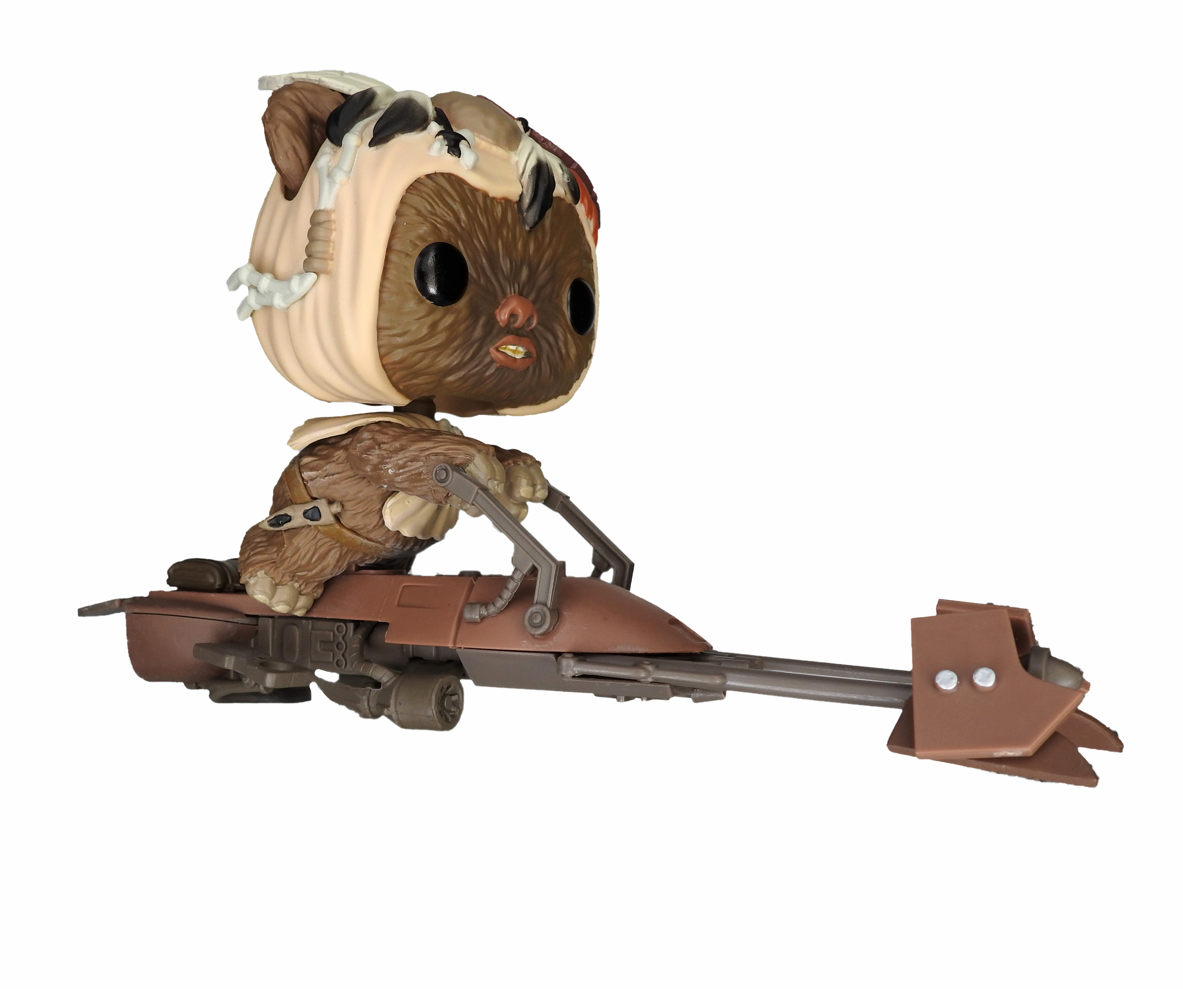 Ewok with Speeder Bike - Star Wars vinyl figure collectible - Main Image 1