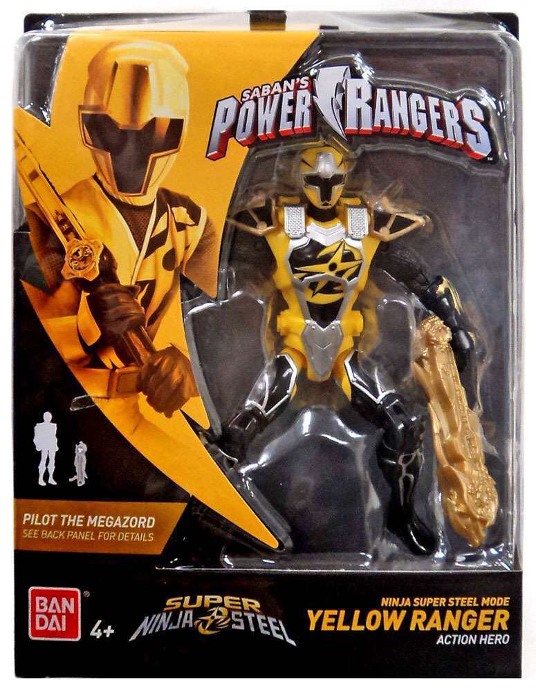 Yellow Ranger  vinyl figure collectible [Barcode 045557439439] - Main Image 1