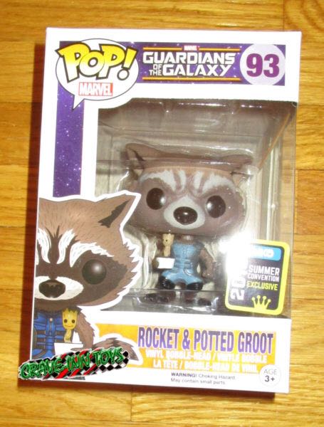 Rocket & Potted Groot - Guardians of the Galaxy vinyl figure collectible - Main Image 2
