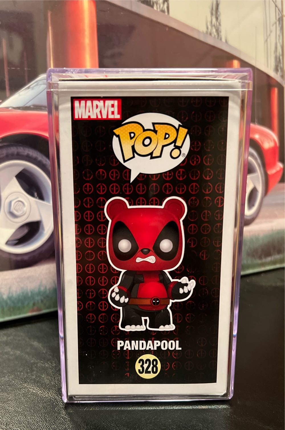 Pandapool Pop! 328 - Deadpool vinyl figure collectible [Barcode 889698311212] - Main Image 4