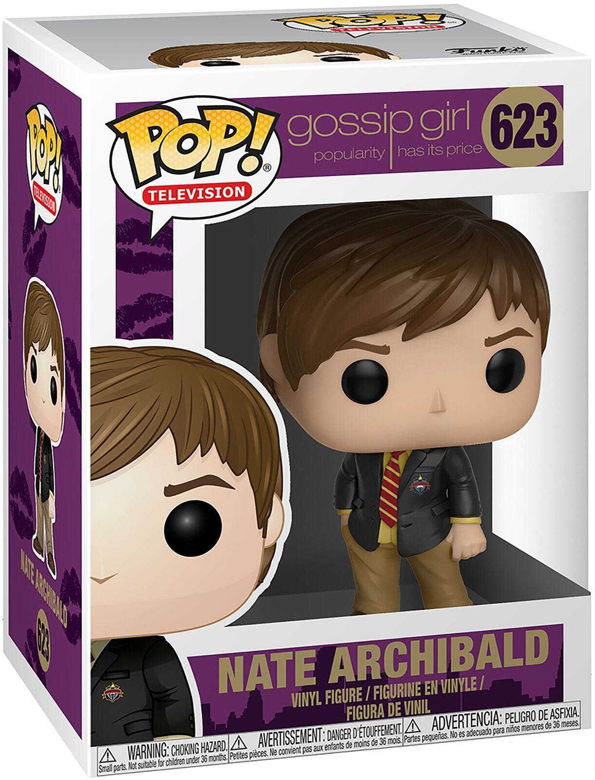 Nate Archibald - Gossip Girl vinyl figure collectible [Barcode 889698300582] - Main Image 2