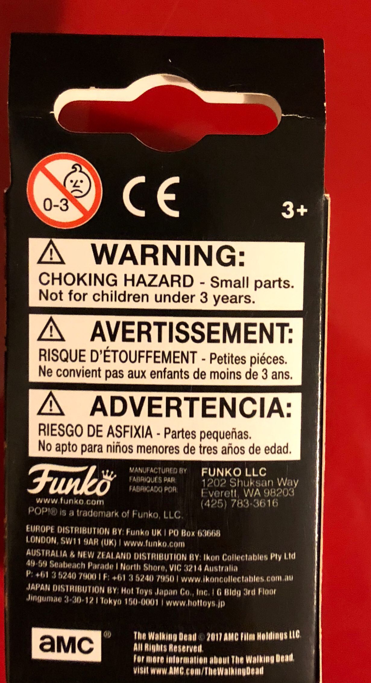 Negan - The Walking Dead vinyl figure collectible [Barcode 889698211895] - Main Image 2