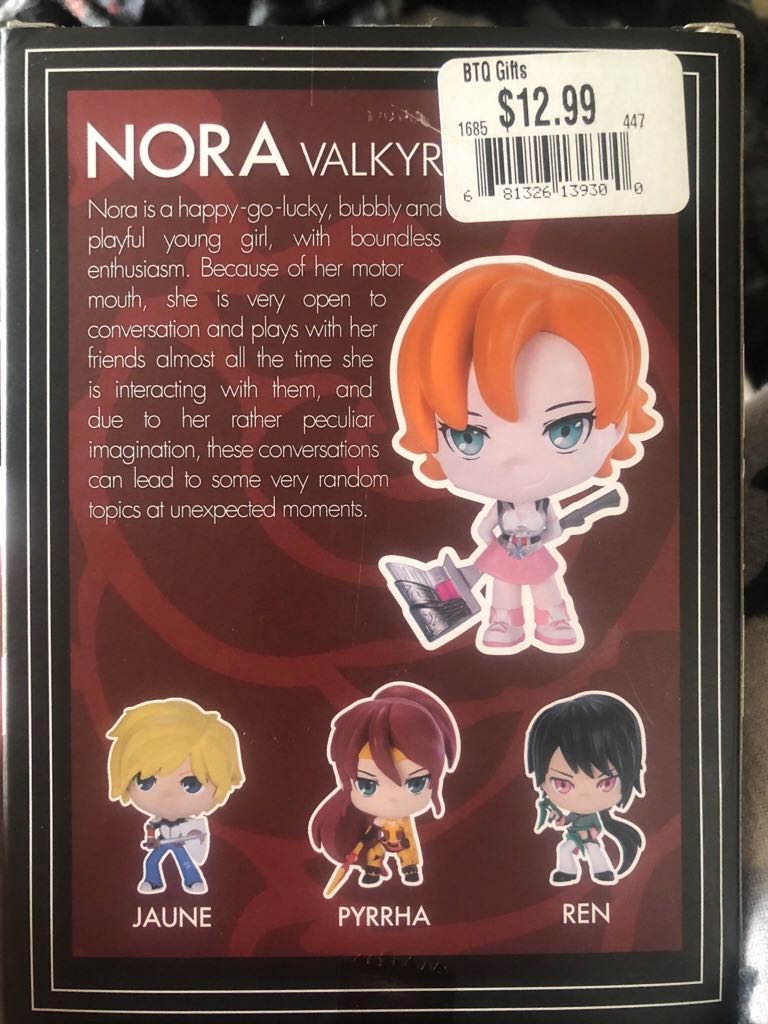 Nora Valkyrie  vinyl figure collectible [Barcode 681326139560] - Main Image 2
