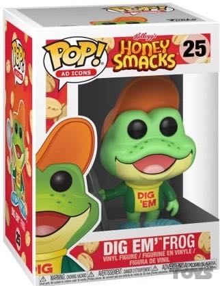 Ad Icon Dig Em’ Frog $10 - Ad Icons vinyl figure collectible [Barcode 889698306744] - Main Image 2