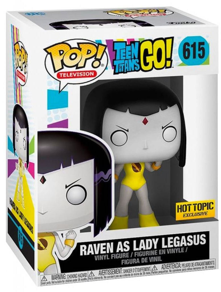 Raven as Lady Legasus - Teen Titans Go! vinyl figure collectible [Barcode 889698285490] - Main Image 3