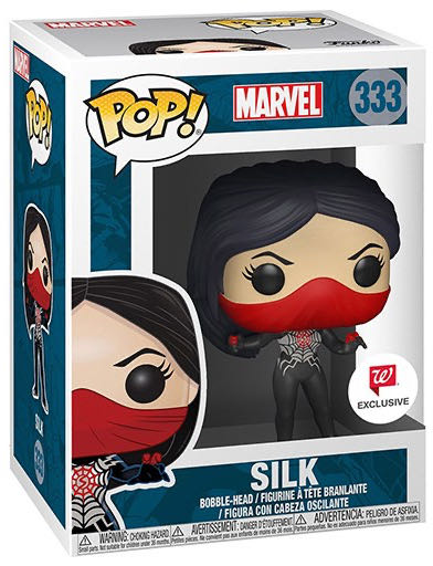 Silk Pop! 333 - Spider-Man vinyl figure collectible [Barcode 889698297189] - Main Image 3