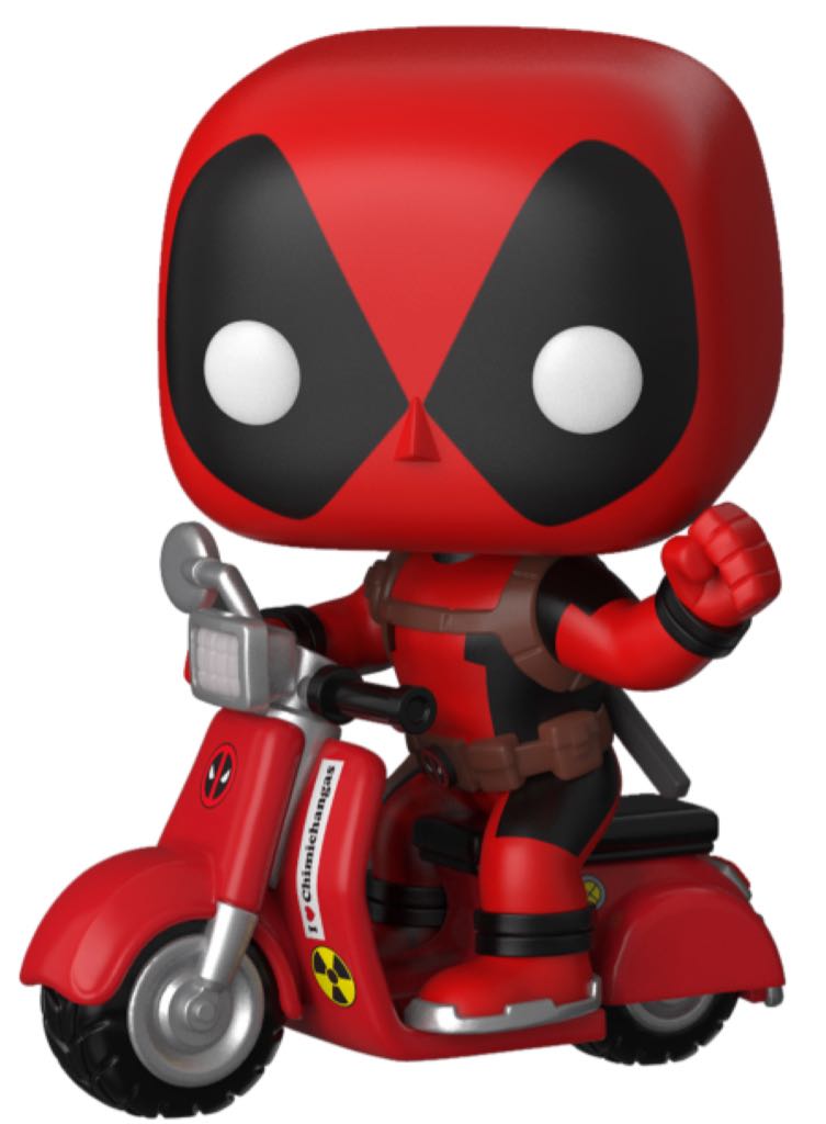 Deadpool On Scooter - Deadpool vinyl figure collectible - Main Image 2