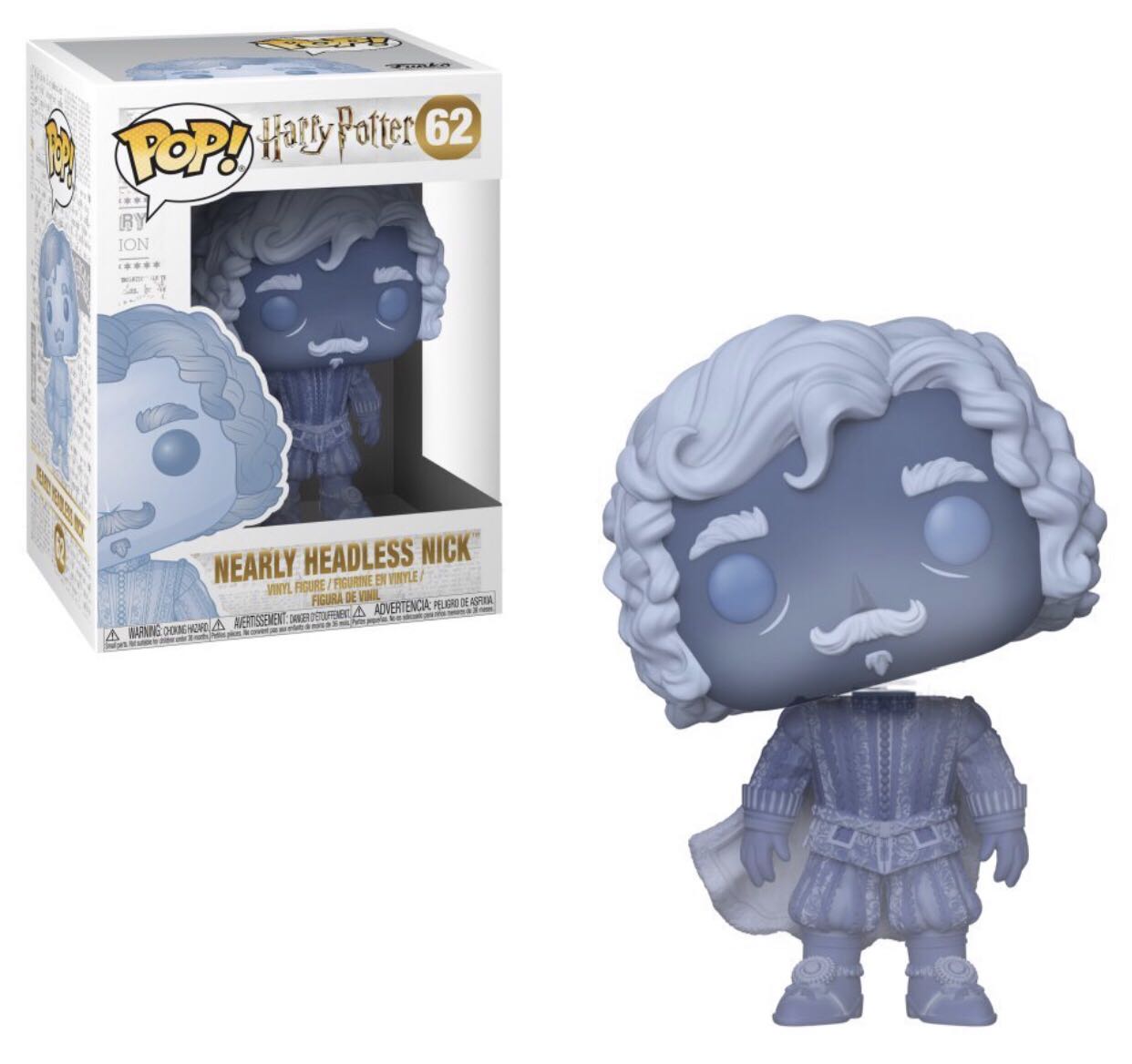 Harry Potter: Nearly Headless Nick - Harry Potter vinyl figure collectible [Barcode 889698300346] - Main Image 2