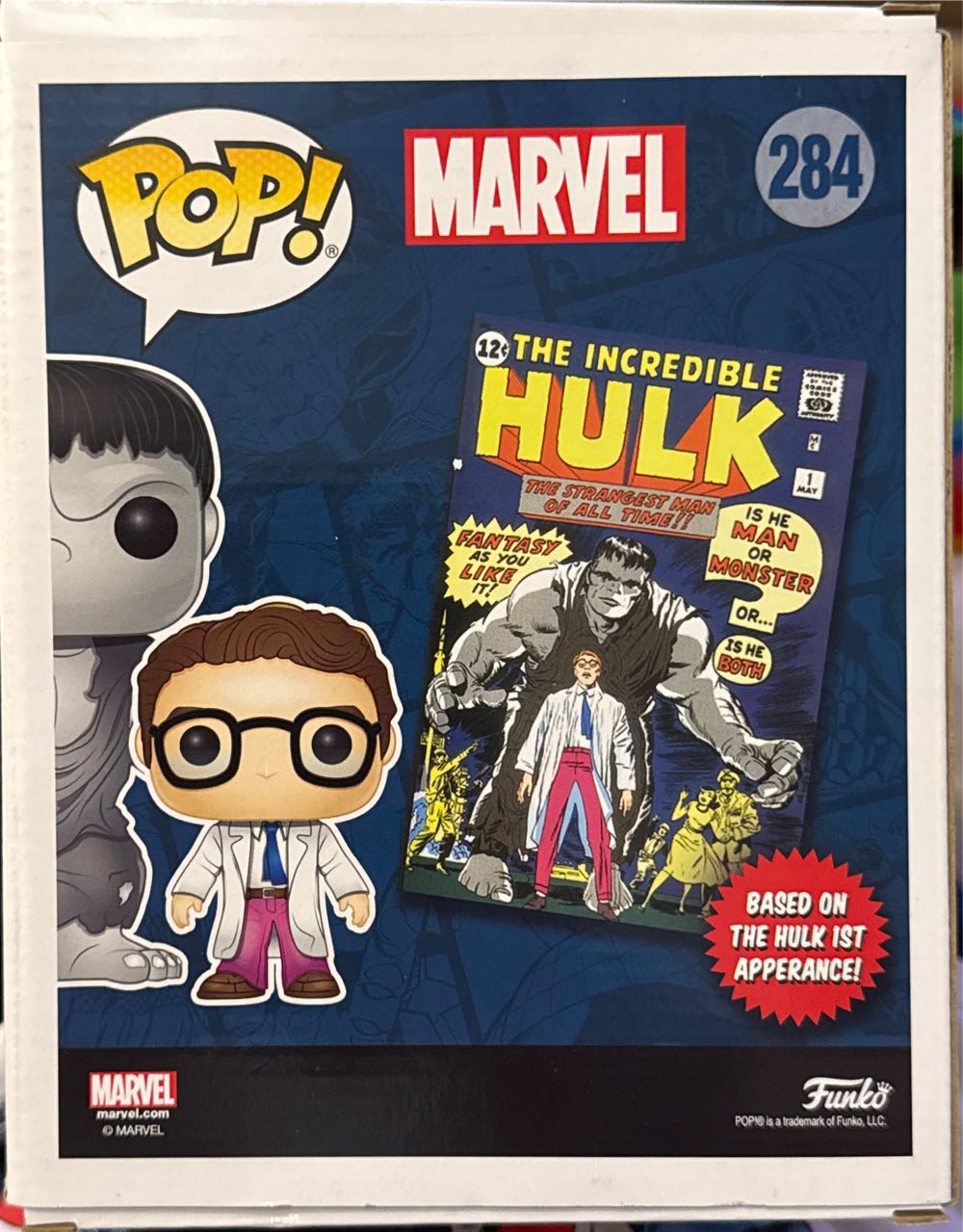 Hulk & Bruce Banner, The (284) - Marvel Universe vinyl figure collectible - Main Image 2