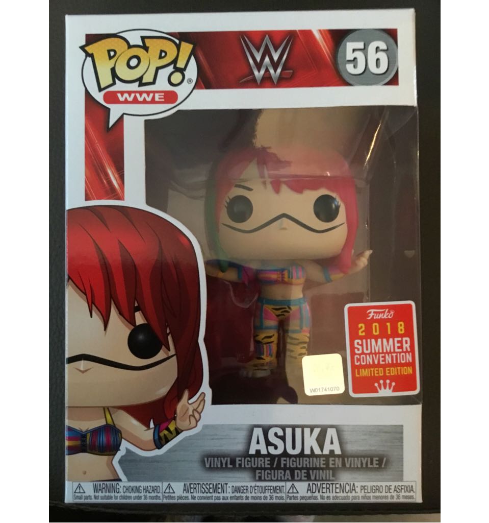 Asuka - WWE vinyl figure collectible [Barcode 889698309899] - Main Image 2