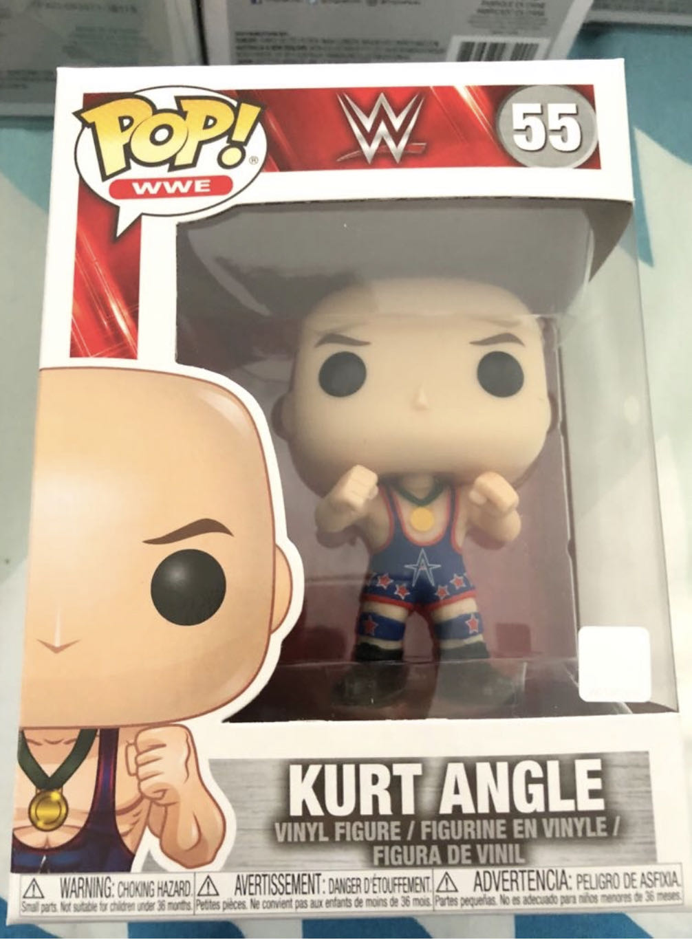 Kurt Angle - WWE vinyl figure collectible [Barcode 889698309851] - Main Image 3
