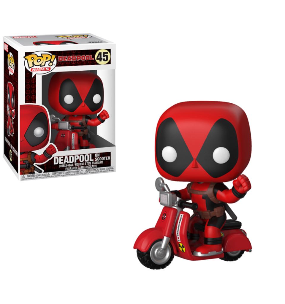 Deadpool on Scooter - Deadpool vinyl figure collectible - Main Image 2
