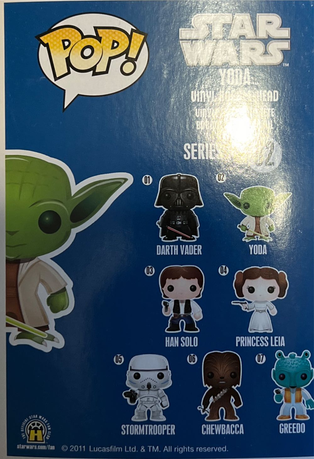 02 Yoda - Star Wars vinyl figure collectible [Barcode 830395023229] - Main Image 4