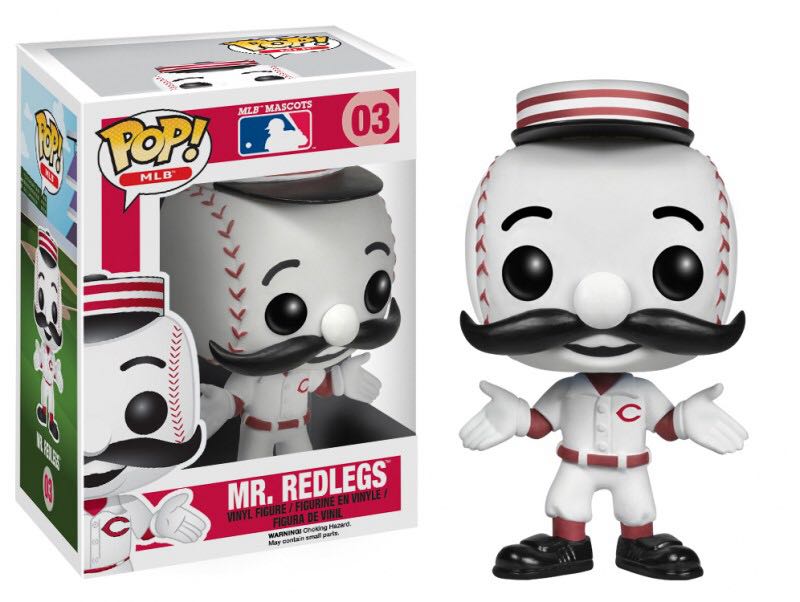 Mr. Redlegs - MLB vinyl figure collectible [Barcode 849803038328] - Main Image 2