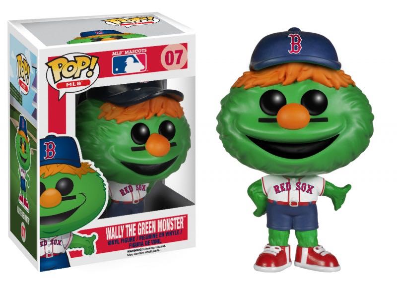 Wally the Green Monster - MLB vinyl figure collectible [Barcode 849803038366] - Main Image 2