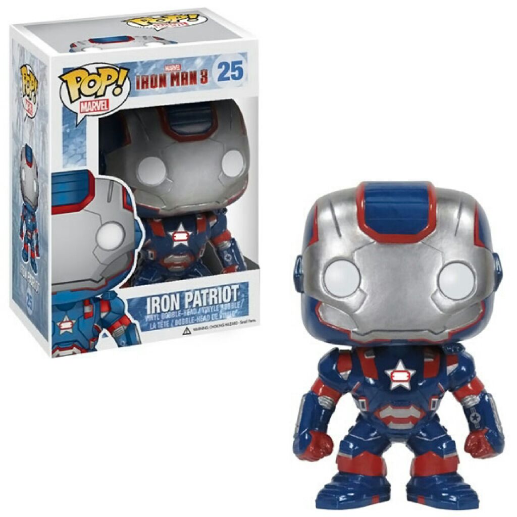 Iron Patriot - Marvel Universe vinyl figure collectible [Barcode 830395031231] - Main Image 2