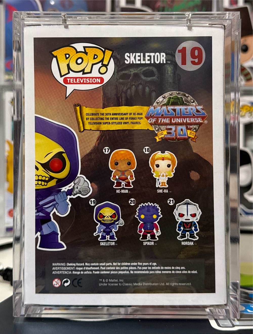 Skeletor - Masters of the Universe vinyl figure collectible [Barcode 830395027654] - Main Image 3