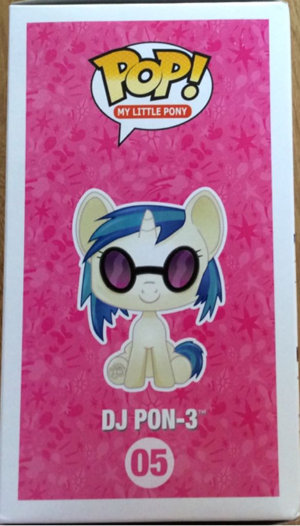 DJ Pon-3 - My Little Pony vinyl figure collectible [Barcode 830395033792] - Main Image 2