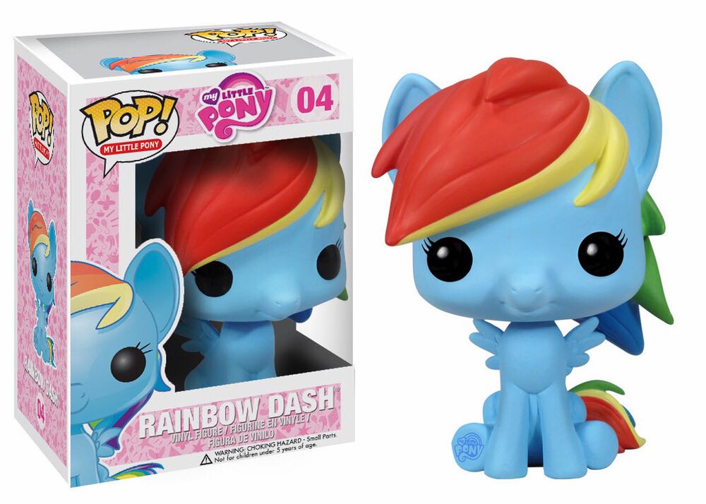 Rainbow Dash [Glow] - My Little Pony vinyl figure collectible [Barcode 830395033815] - Main Image 2