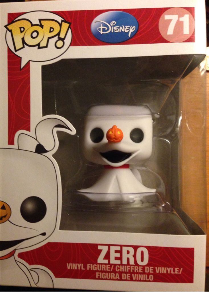 A Nightmare Before Christmas: Zero - The Nightmare Before Christmas vinyl figure collectible [Barcode 830395034065] - Main Image 2