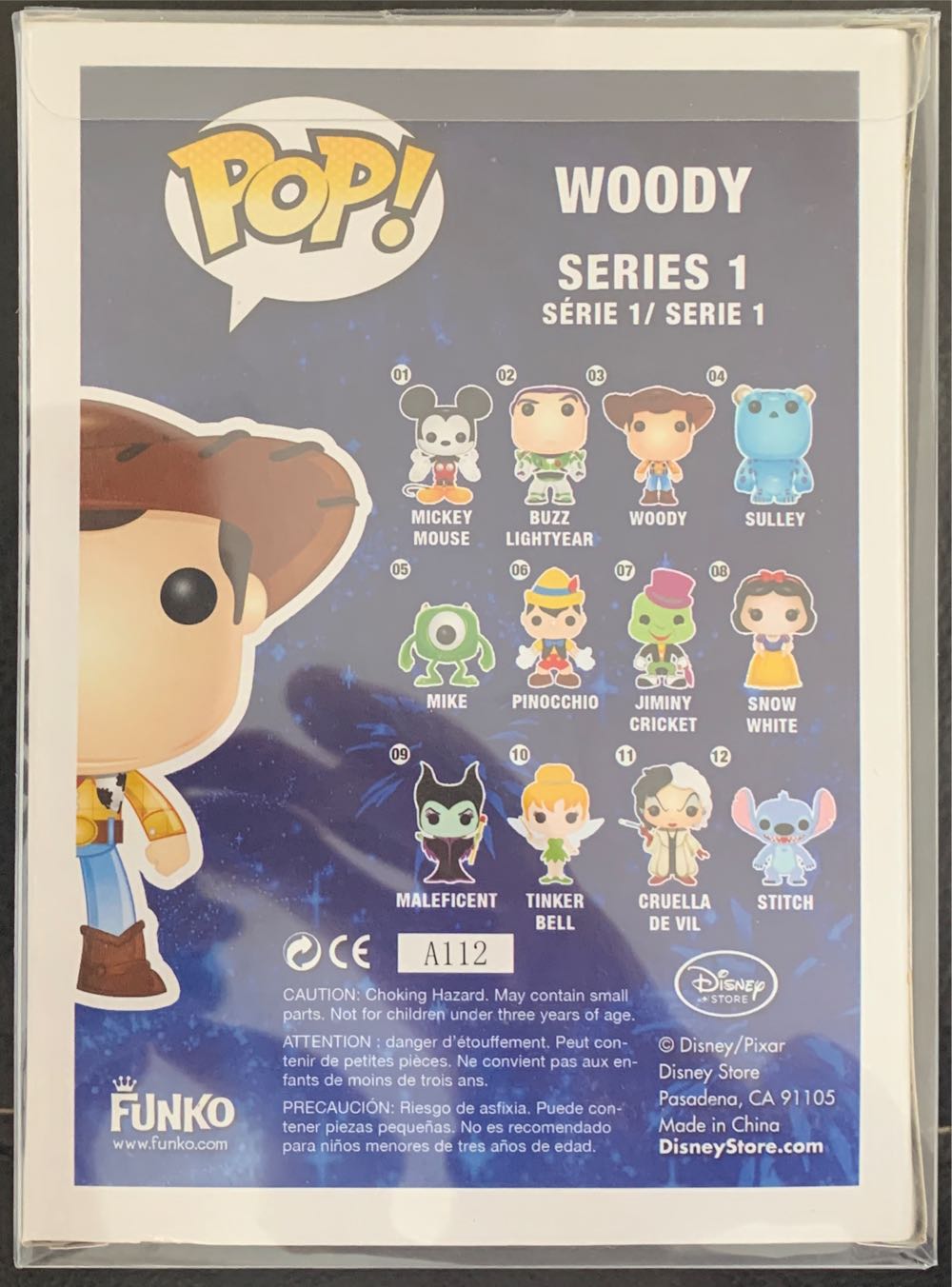 Woody - Toy Story vinyl figure collectible [Barcode 830395023441] - Main Image 3