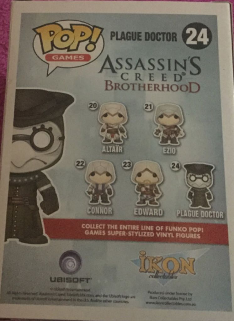 Plague Doctor - Assassin’s Creed vinyl figure collectible [Barcode 849803037338] - Main Image 2