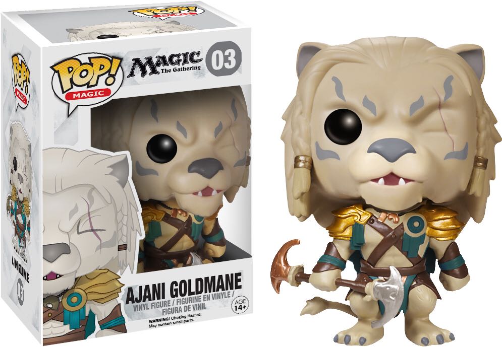 Ajani Goldmane - Magic the Gathering vinyl figure collectible [Barcode 849803038489] - Main Image 2