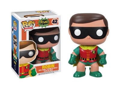 Batman Classic TV Series: Robin #42 - Batman vinyl figure collectible [Barcode 830395031170] - Main Image 2