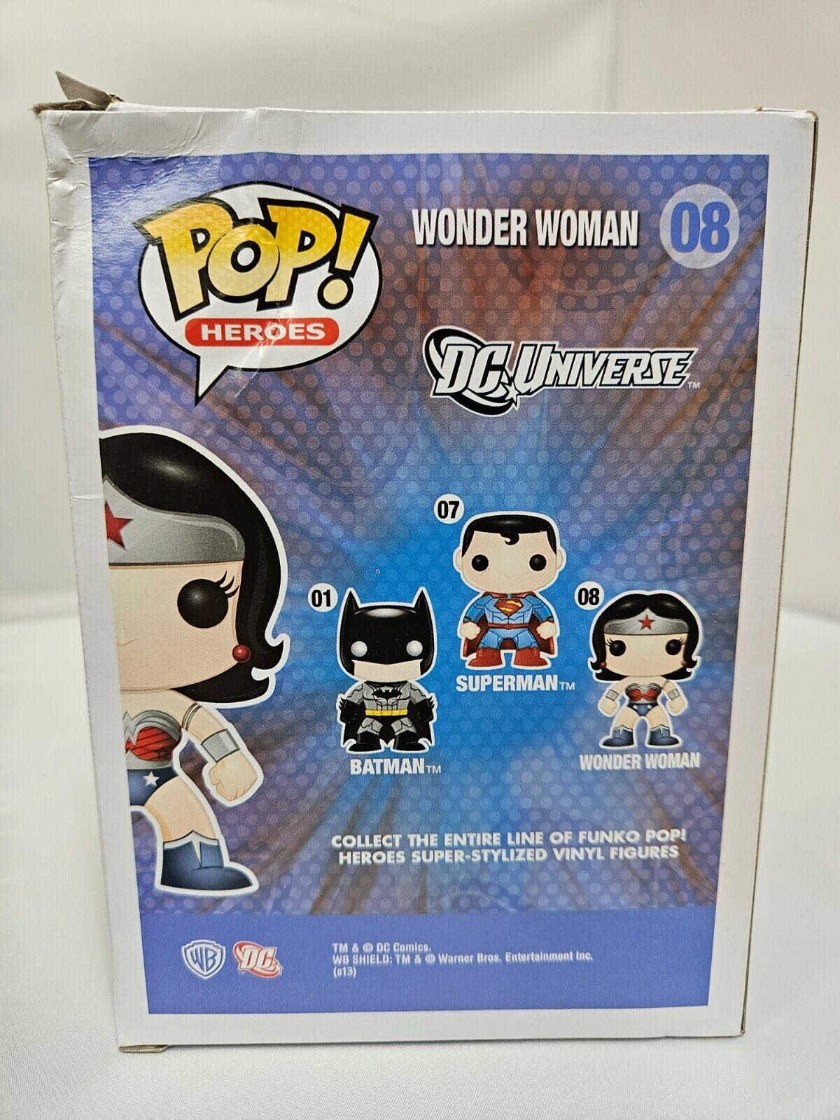 Wonder Woman Pop! 08 - DC Universe vinyl figure collectible [Barcode 830395030296] - Main Image 4