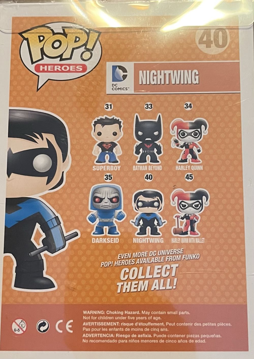 Nightwing - DC Comics vinyl figure collectible [Barcode 849803035334] - Main Image 4