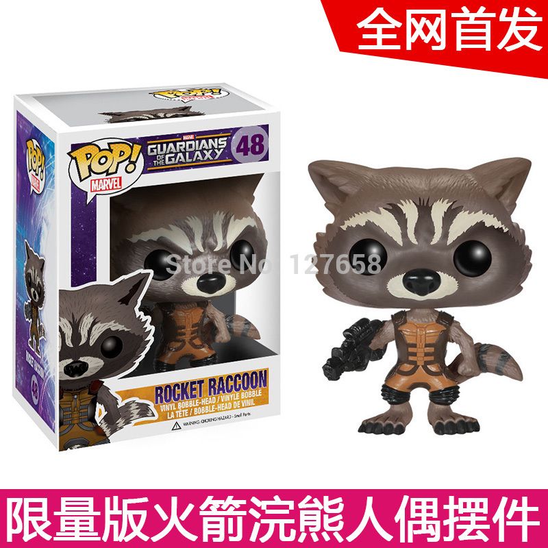 Rocket Raccoon - Guardians of the Galaxy vinyl figure collectible [Barcode 849803037925] - Main Image 2